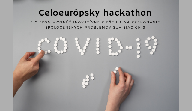 Celoeurópsky hackathon s cieľom vyvinúť inovatívne riešenia na prekonanie spoločenských problémov súvisiacich s koronavírusom | Inovujme.sk